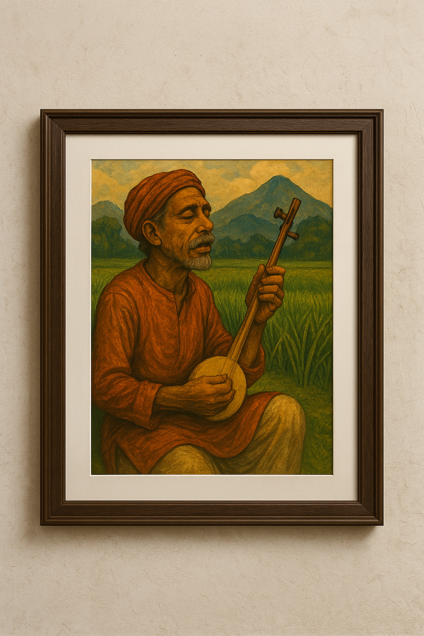 Elevate Your Space with a Stunning Bengali Folk Art Wall Frame | আপনার ঘরকে দৃষ্টিনন্দন বাঙালি লোকশিল্প ওয়াল ফ্রেম দিয়ে| Print Ready Source File Download