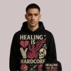 Healing is Hardcore – Bold, Edgy Graphic T-Shirt Design (Editable Vector File) - Image 4