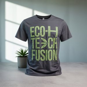 Eco-Tech Fusion Editable T-Shirt Design Bundle Source | EPS Source File