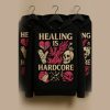 Healing is Hardcore – Bold, Edgy Graphic T-Shirt Design (Editable Vector File) - Image 6